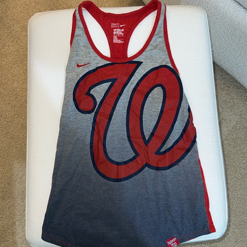 Nike Washington Nationals tank, size M